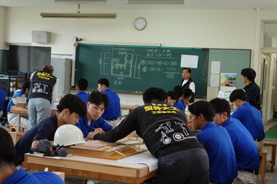 実習の様子①