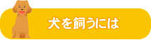 犬を飼うには