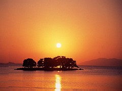 宍道湖の夕日