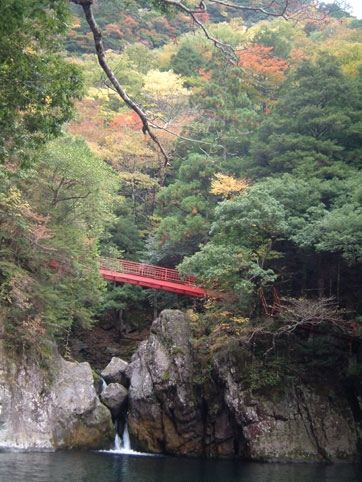 裏匹見峡の写真