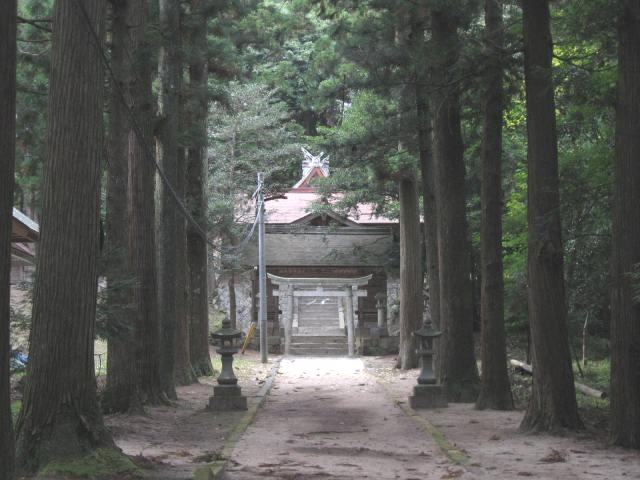 湯野神社参道