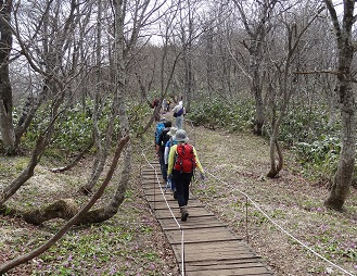 山頂まであと少し