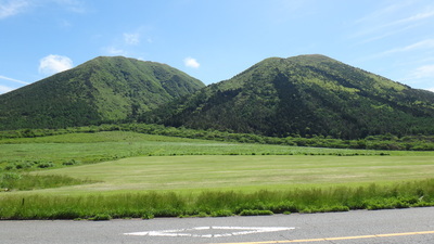 快晴の三瓶山