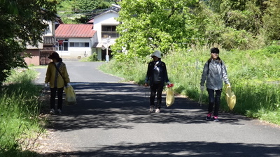 浮布の池まで