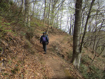 亀石コース登山３