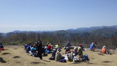 船通山頂上