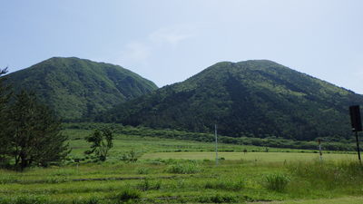 三瓶山の様子