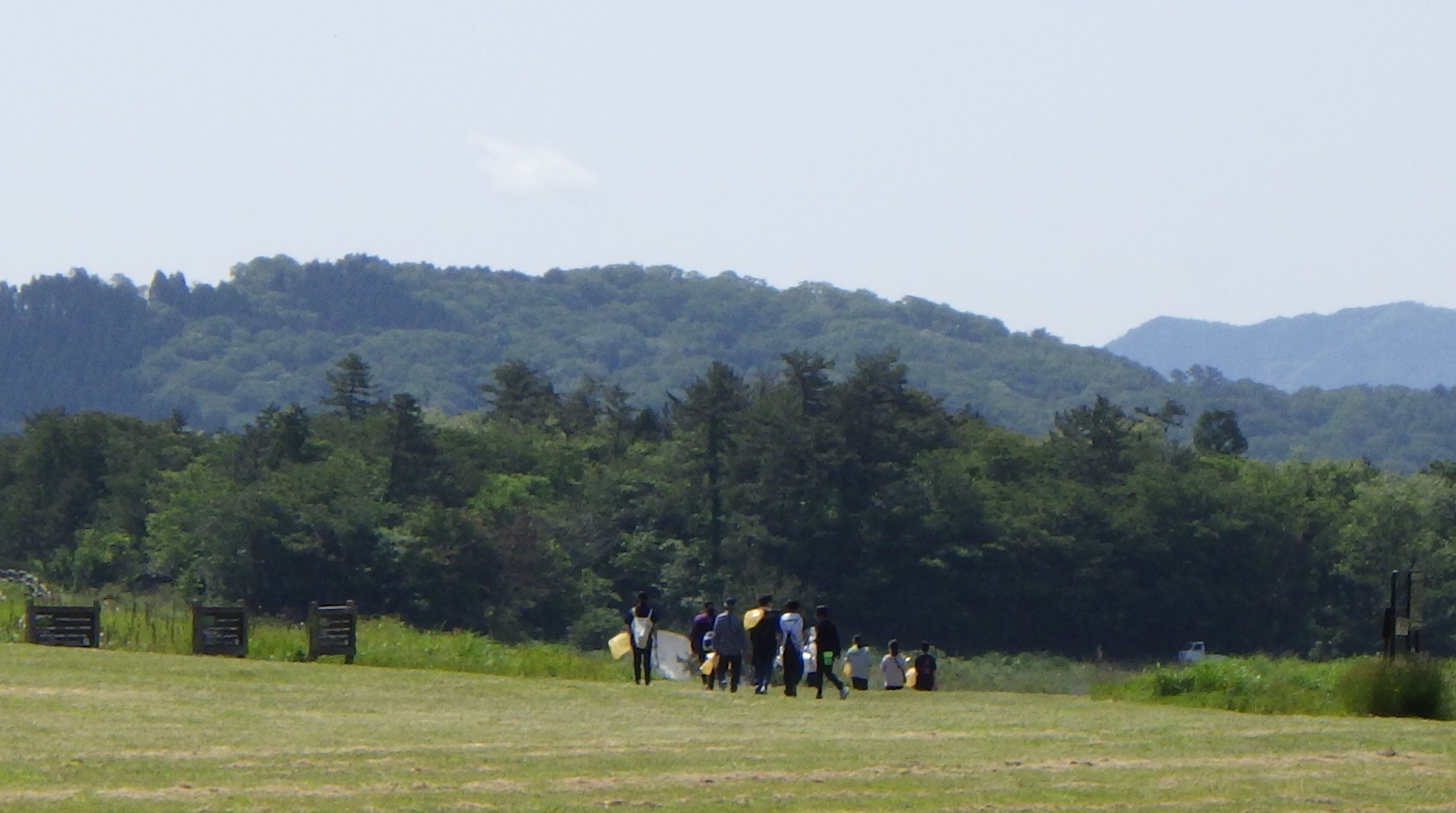 西の原でゴミ拾い