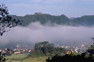 津和野城跡遠望のイメージ写真