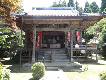 岩倉寺本堂正面写真