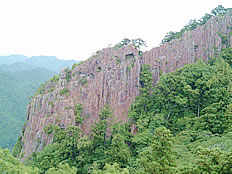 鷲ヶ峰(屏風岩)の写真