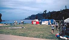 桂島キャンプ場の写真