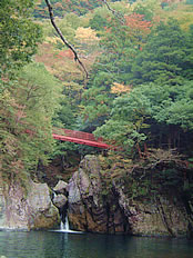 裏匹見峡平田淵の写真