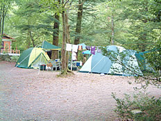 裏匹見峡キャンプ場の写真