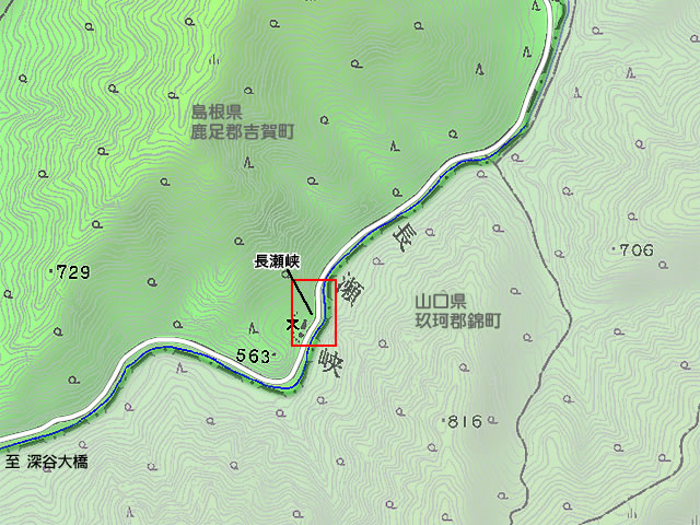 長瀬峡地図