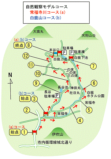 モデルコース地図画像