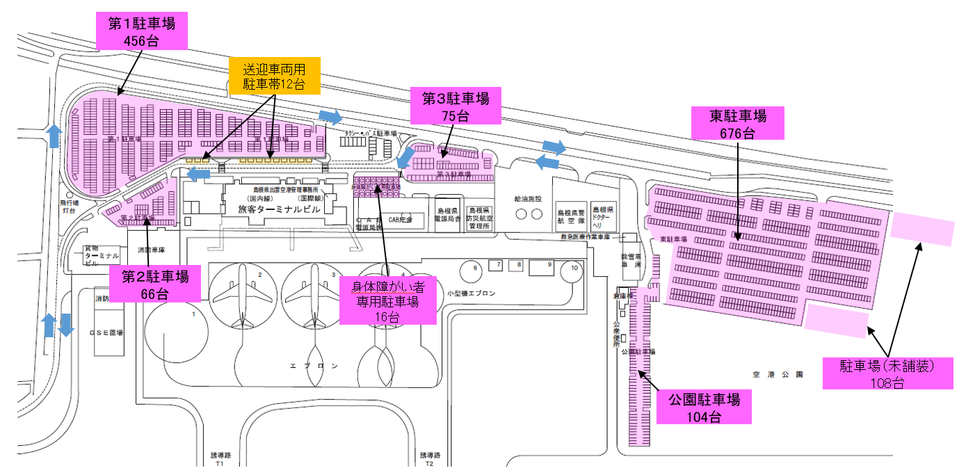 駐車場配置図