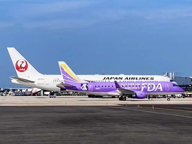 原さん撮影（Ｂ７６７とＦＤＡ）