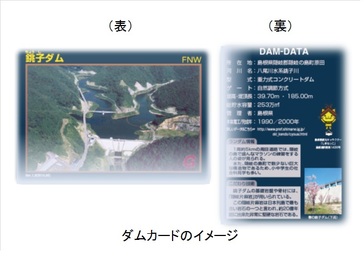 ダムカードのイメージ