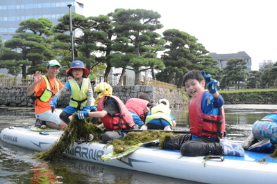 水草・藻の刈り取り状況