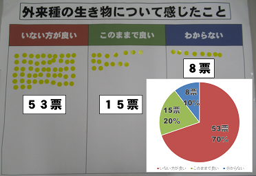 外来種に対する意識調査結果