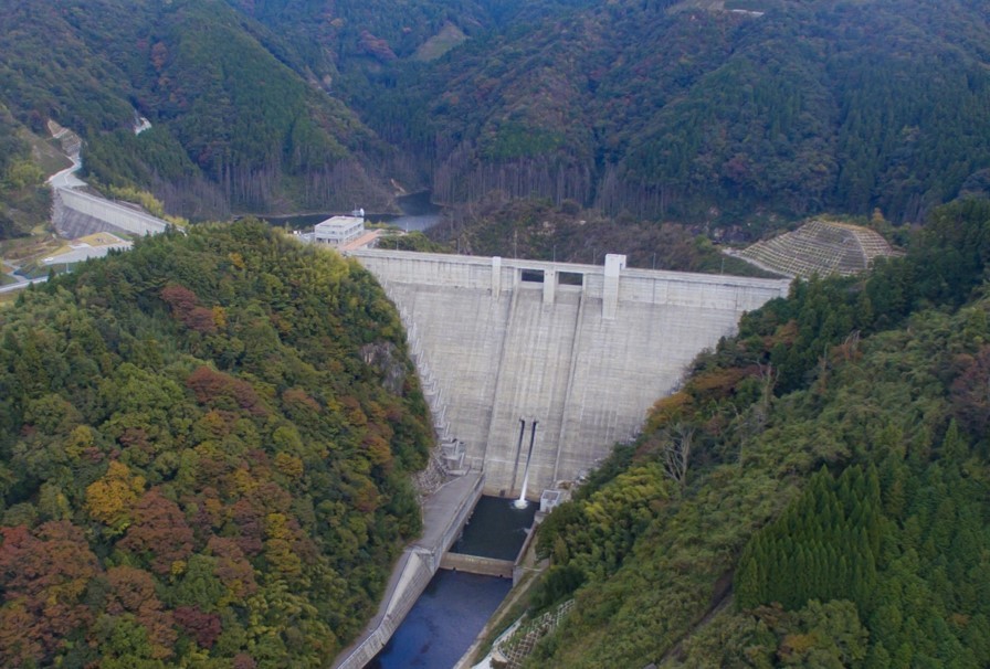 第二浜田ダム空撮写真