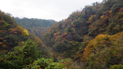 木都賀の渓谷の写真その１です