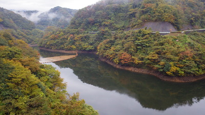 11月２日のみやび湖の写真です