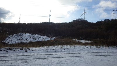 弥畝山の雪景色の写真その１です