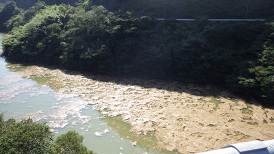 御部大橋の下流側の写真です