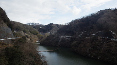 １月22日のみやび湖の写真です