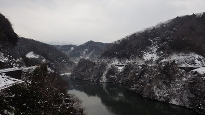 １月26日のみやび湖の写真です