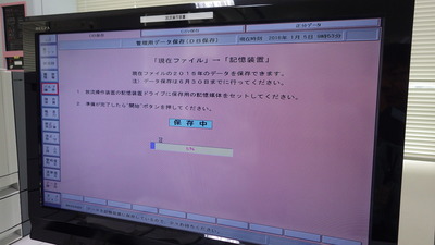 データバックアップの写真です