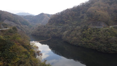 今日のみやび湖の全景です。