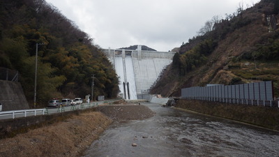 第二浜田ダム満水位の写真その３です