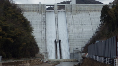 第二浜田ダム満水位の写真その４です