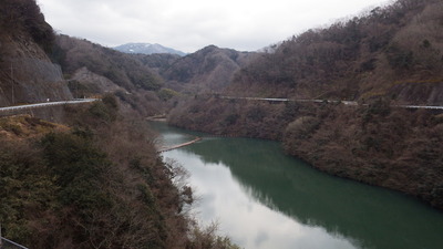 ２月１日のみやび湖の写真です