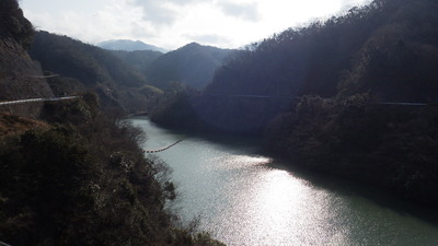 ２月24日のみやび湖の写真です