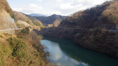 ２月５日のみやび湖の写真です