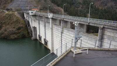 ３月18日の御部ダムの写真です