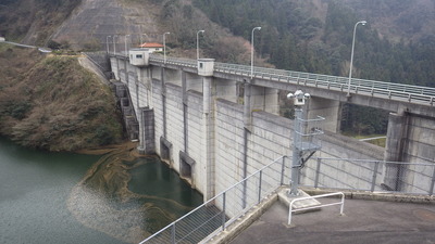 ３月23日の御部ダムの写真です