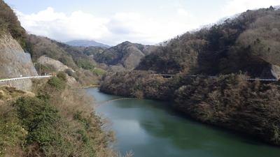 ３月７日のみやび湖の写真です