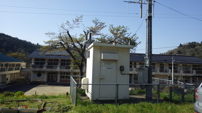 二川雨量局の写真です