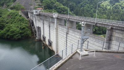 ５月30日の御部ダムの写真です