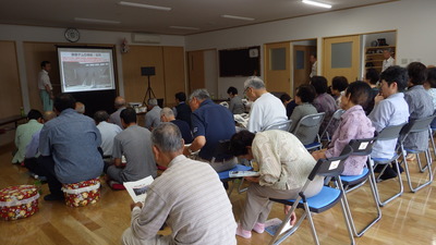 出前講座の様子１