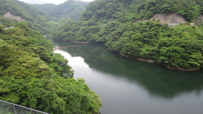 ６月16日のみやび湖の全景写真です。