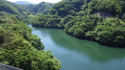 ６月３日のみやび湖全景です。