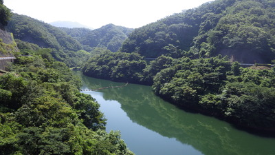 ８月12日のみやび湖の写真です