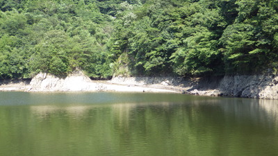 ８月１９日のみやび湖の様子その１