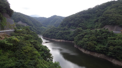 ８月22日のみやび湖の写真です